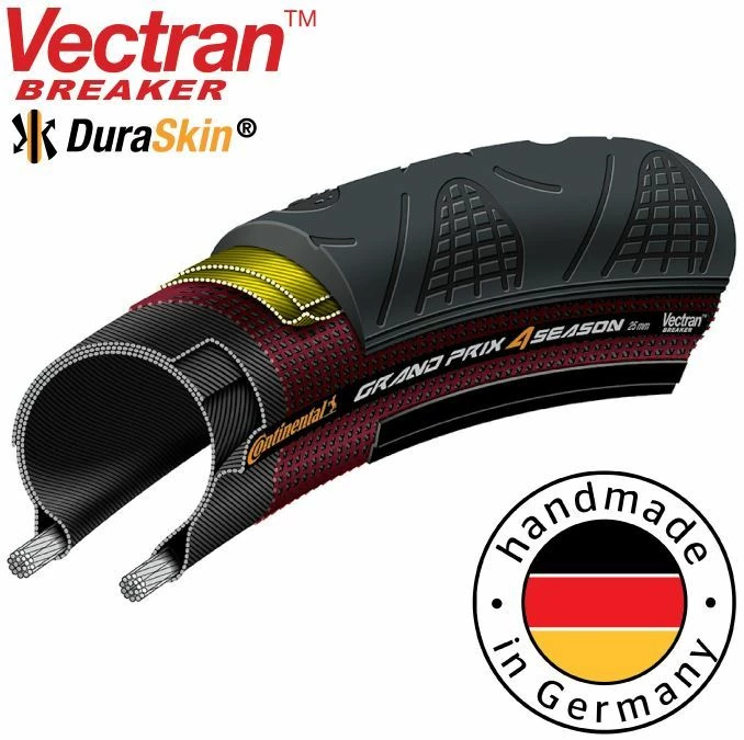 Tyres Continental Grand Prix 4-Season Fld 700x32C 2 Tyres Continental Grand Prix 4-Season Fld 700x32C
