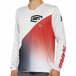 100% R-CORE X Jersey Grey/Racer Red Accessories