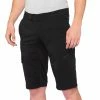 100% Ridecamp Shorts Black