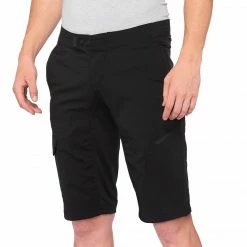 100% Ridecamp Shorts Black