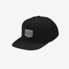 100% PIONEER Snapback Hat Black