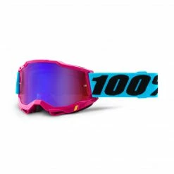Eyeware 100% Accuri 2 Goggle Lefleur - Mirror Red/Blue