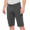 Apparel 100% Ridecamp Shorts Charcoal