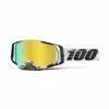 Eyeware 100% Armega Goggles Mirror Gold
