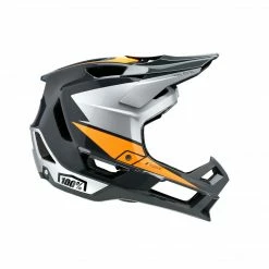 100% TRAJECTA HELMET W Fidlock Freeflight Orange Mountain