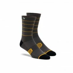 Mountain 100% ADVOCATE Performance Socks Char/Mustard