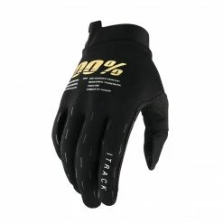 100% ITrack Gloves Youth Black