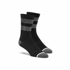 Mountain 100% FLOW Performance Socks Black/Grey