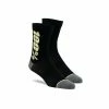 Mountain 100% RYTHYM Merino Socks Black/Yellow