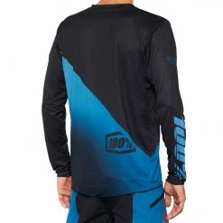 100% R-CORE X Jersey Black/Slate Blue