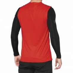 Accessories 100% R-CORE Concept Sleeveless Jersey Red