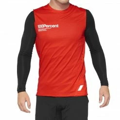 Accessories 100% R-CORE Concept Sleeveless Jersey Red