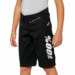 100% Youth Shorts Black