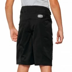 100% Youth Shorts Black