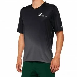 100% Celium Jersey Black/Charcoal