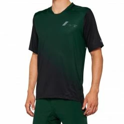 100% Celium Jersey Forest Green/Black Apparel