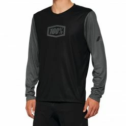 100% AIRMATIC LS Jersey Black