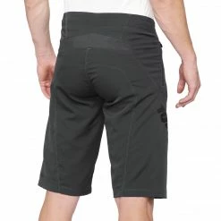 100% AIRMATIC Shorts Charcoal Apparel