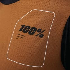 100% RIDECAMP Jersey Terracotta/Black