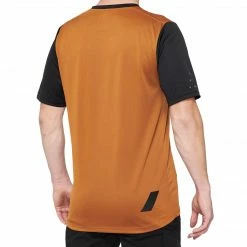 100% RIDECAMP Jersey Terracotta/Black