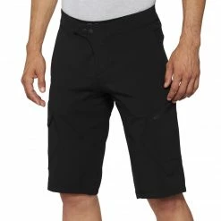 100% RIDECAMP Shorts Black Apparel