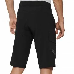 100% RIDECAMP Shorts Black Apparel