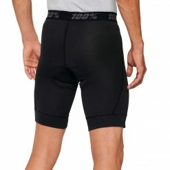 100% RIDECAMP Shorts W/Liner Black Apparel