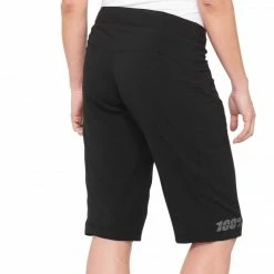 100% RIDECAMP Womens Shorts W/Liner Black