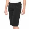 100% RIDECAMP Womens Shorts W/Liner Black