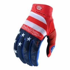 Lusty Troy Lee Design's 22 Air Glove Stars & Stripes Blue/Red