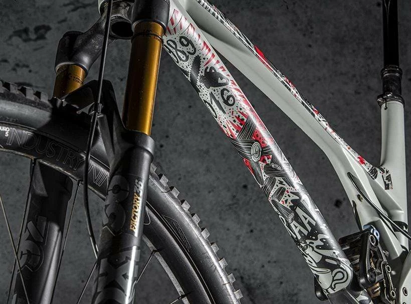 Frame Protection Dyedbro Frame Protector - Chainsaw 4 Frame Protection Dyedbro Frame Protector - Chainsaw