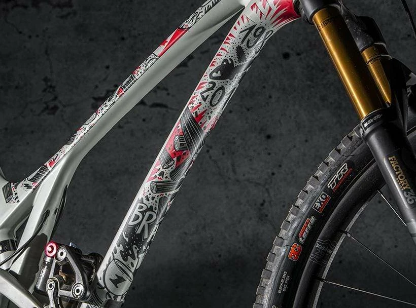 Frame Protection Dyedbro Frame Protector - Chainsaw 3 Frame Protection Dyedbro Frame Protector - Chainsaw