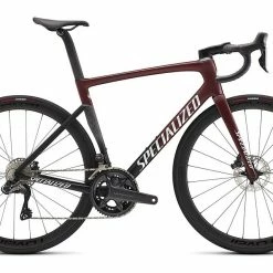 2022 Specialized Tarmac SL7 Expert Silver/Maroon Bikes