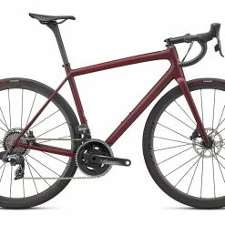 2022 Specialized Aethos Pro SRAM Force ETAP AXS Maroon Bikes