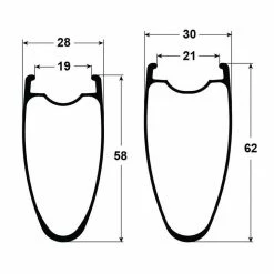 Reynolds AR 58/62 Disc Wheelset Parts