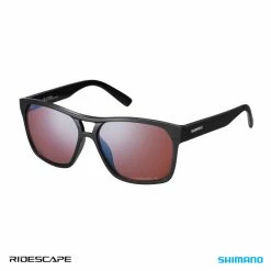 Shimano CE-SQUARE Glasses Transparent Dark Black Eyeware