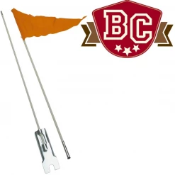 Bike Corp Safety Flag - Orange Adjustable Height
