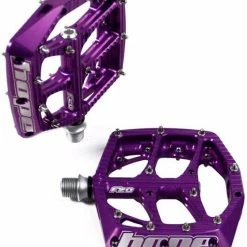 Hope F20 Flat Pedals - Purple Accessories