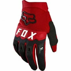 Mountain Fox Youth Dirtpaw Glove Red