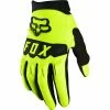 Fox Youth Dirtpaw Glove Yellow Mountain