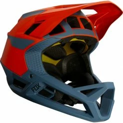 Fox Proframe Helmet - Orange/Blue