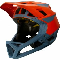 Fox Proframe Helmet - Orange/Blue