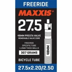 Tyres MAXXIS TUBE FREERIDE 27.5 X 2.2/2.5 PRESTA PV SEP 48MM