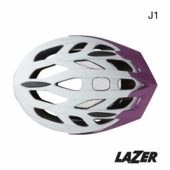 Shimano Pedals Lazer J1 Range Helmet Purple
