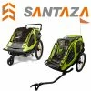 Bike Corp Accessories Santaza Kids Bike Trailer