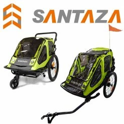 Bike Corp Accessories Santaza Kids Bike Trailer