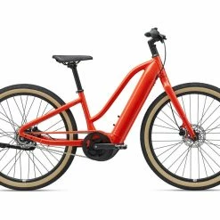 2022 Giant Momemtum Transend E+ Mid Step Orange/Valencia Bikes