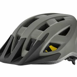 Giant Path Mips Helmet Grey Pedals