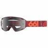 JetBlack SixSixOne Radia Goggle - Dazzle Red Eyeware