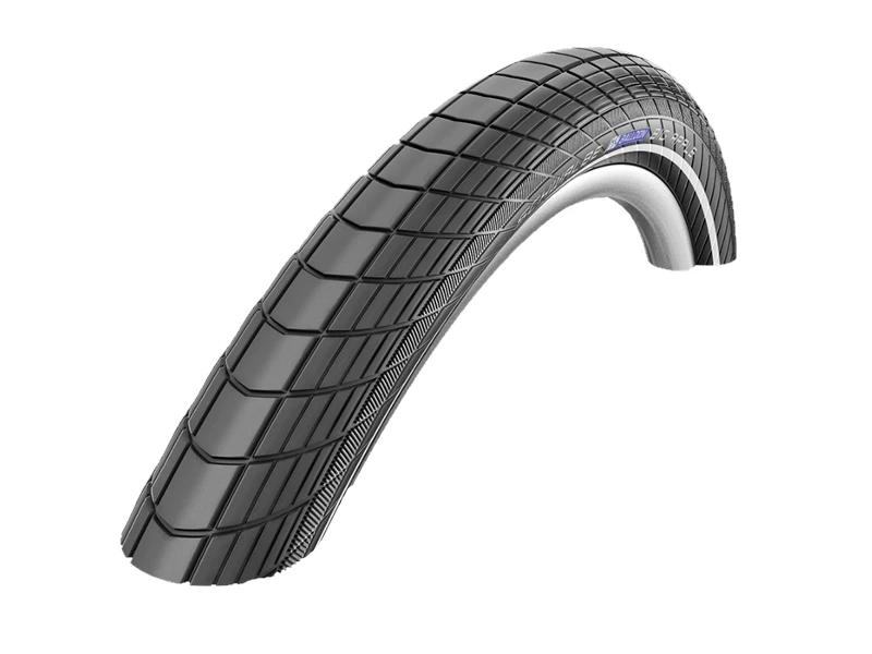 SCHWALBE BIG APPLE 26 X 2.00" RACEGUARD REFLECTIVE SIDEWALL E-25 1 SCHWALBE BIG APPLE 26 X 2.00" RACEGUARD REFLECTIVE SIDEWALL E-25
